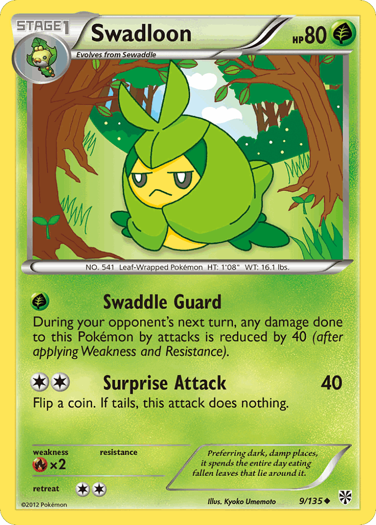 Swadloon #9 from Plasma Storm - Uncommon - Illustrated by Kyoko Umemoto