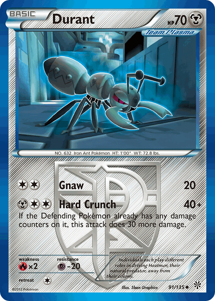 Durant #91 from Plasma Storm - Uncommon - Illustrated by 5ban Graphics