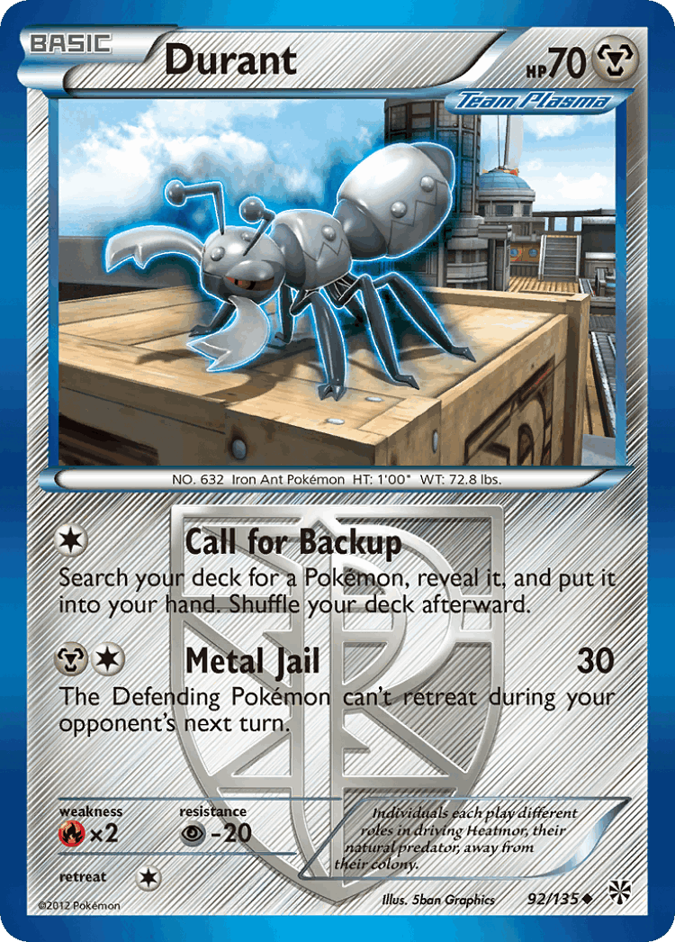 Durant #92 from Plasma Storm - Uncommon - Illustrated by 5ban Graphics