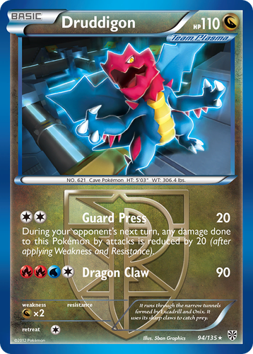 Druddigon 94, Plasma Storm