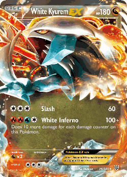 White Kyurem-EX 96, Plasma Storm