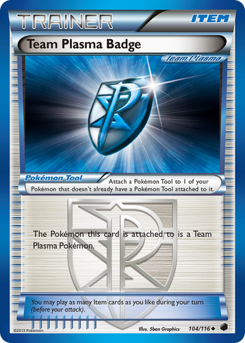 Team Plasma Badge 104, Plasma Freeze