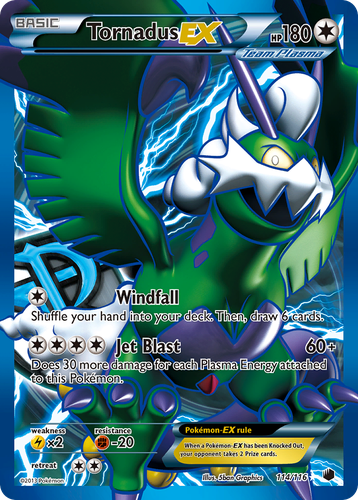 Tornadus-EX 114, Plasma Freeze