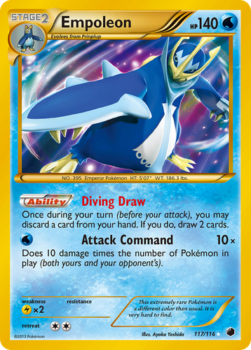 Empoleon 117, Plasma Freeze