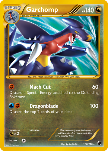 Garchomp 120, Plasma Freeze