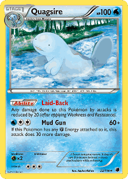 Quagsire Pokémon TCG card art