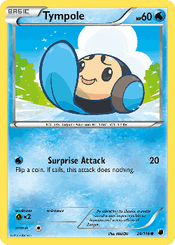 Tympole Pokémon TCG card art
