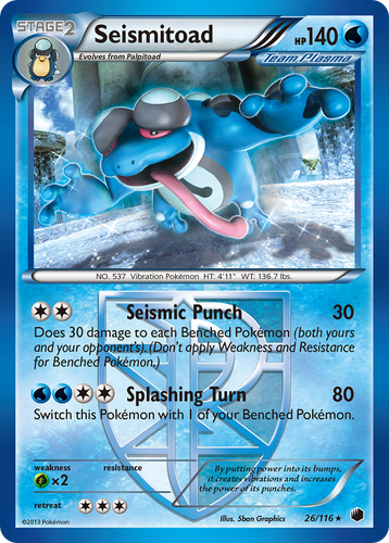 Seismitoad 26, Plasma Freeze