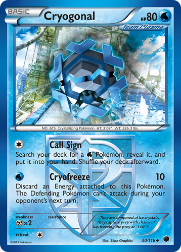 Cryogonal 30, Plasma Freeze