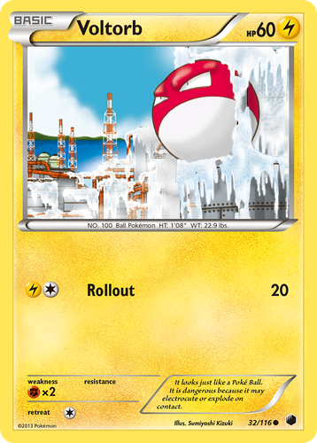 Voltorb 32, Plasma Freeze