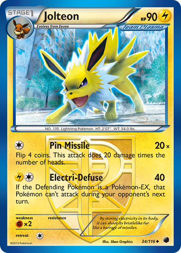 Jolteon 34, Plasma Freeze