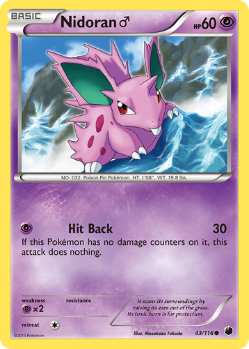 Nidoran ♂ 43, Plasma Freeze