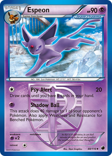 Espeon 48, Plasma Freeze