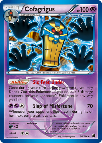 Cofagrigus 56, Plasma Freeze