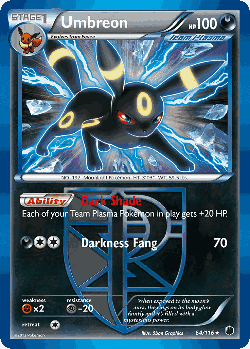 Umbreon 64, Plasma Freeze