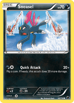 Sneasel 65, Plasma Freeze