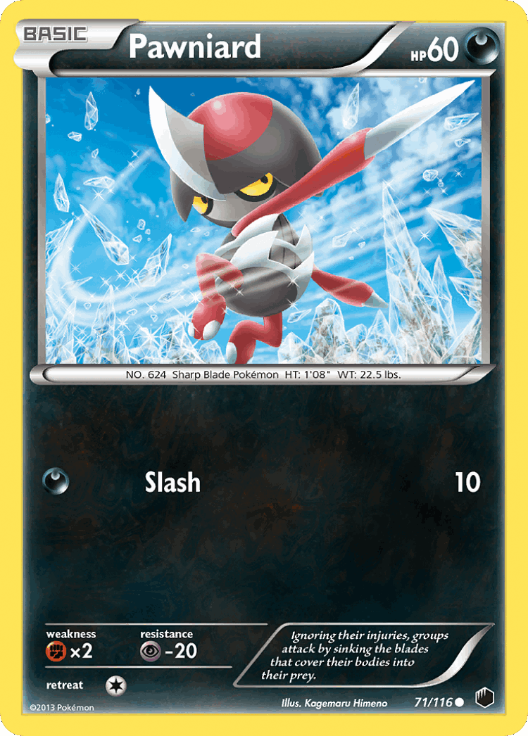 Pawniard #71 from Plasma Freeze - Common - Illustrated by Kagemaru Himeno