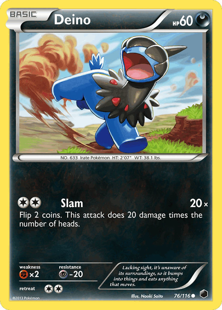 Deino #76 from Plasma Freeze - Common - Illustrated by Naoki Saito