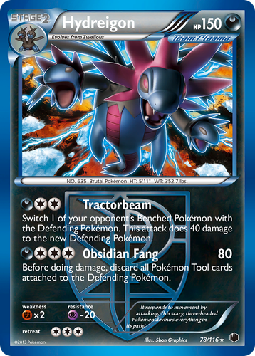 Hydreigon 78, Plasma Freeze
