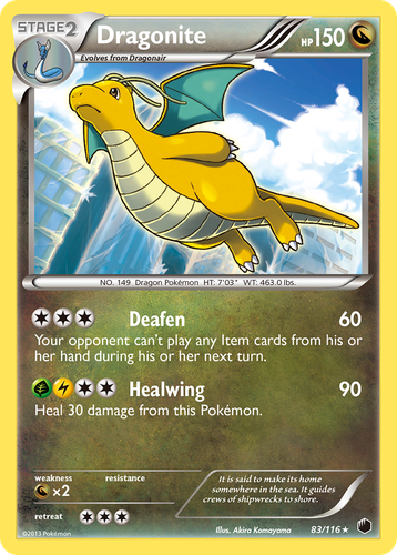 Dragonite 83, Plasma Freeze