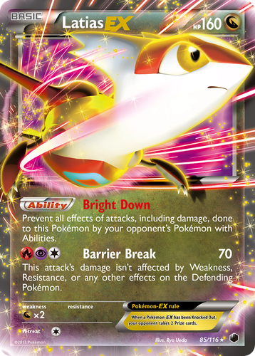 Latias-EX 85, Plasma Freeze