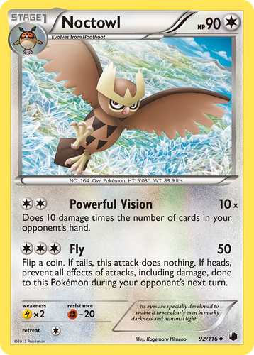 Noctowl 92, Plasma Freeze