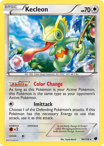 Kecleon 94, Plasma Freeze