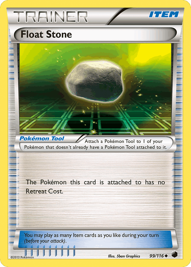 Float Stone #99 from Plasma Freeze - Uncommon - Illustrated by 5ban Graphics