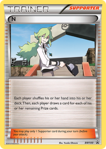N 100, BW Black Star Promos