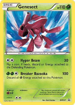 Genesect 101, BW Black Star Promos