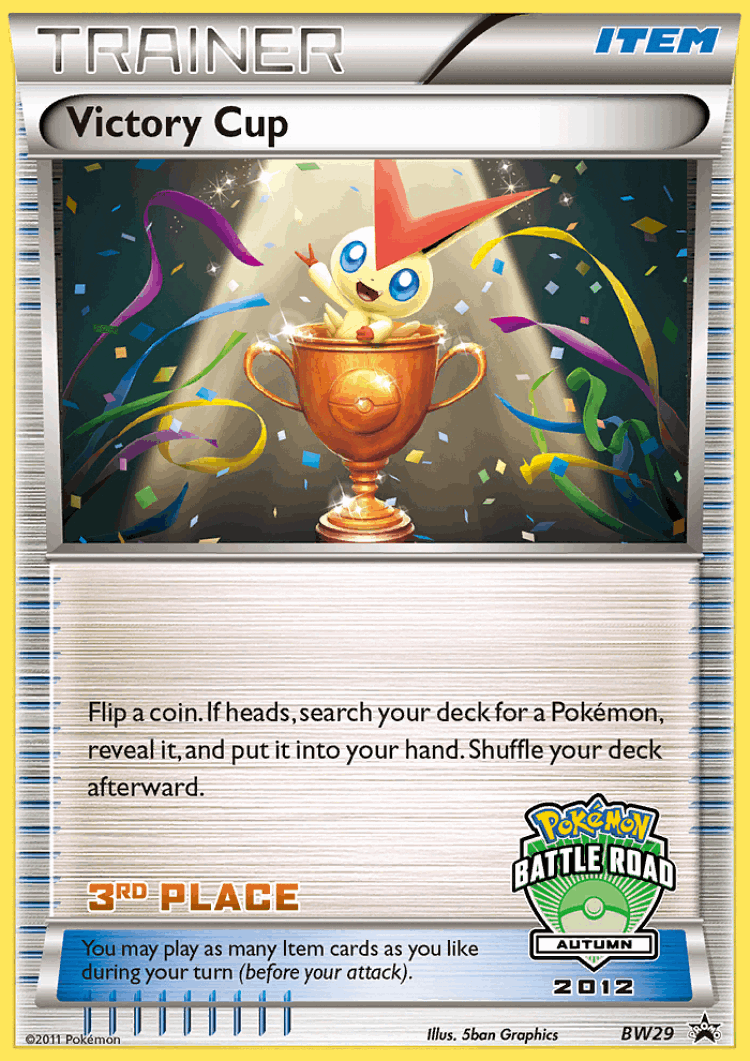 Victory Cup #29 from BW Black Star Promos - Promo - Illustrated by 5ban Graphics