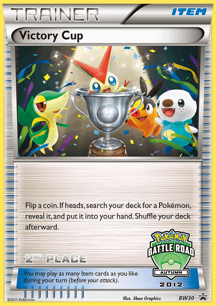 Victory Cup #30 from BW Black Star Promos - Promo - Illustrated by 5ban Graphics