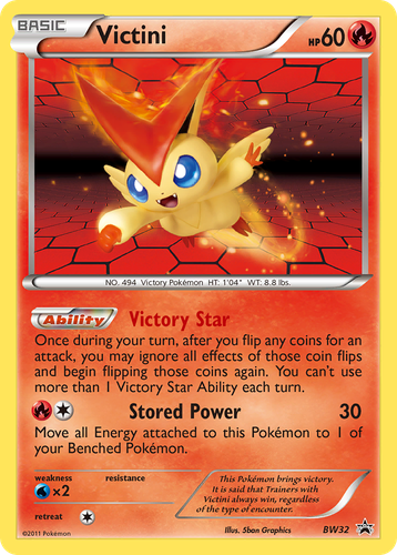 Victini 32, BW Black Star Promos