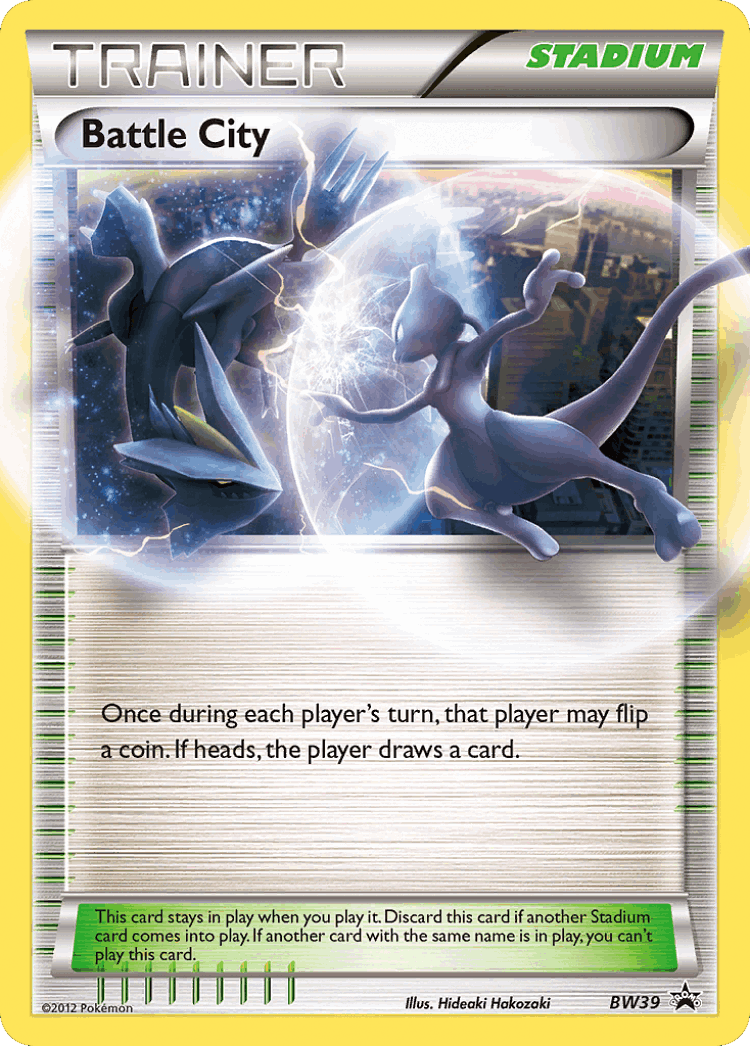 Battle City #39 from BW Black Star Promos - Promo - Illustrated by Hideaki Hakozaki