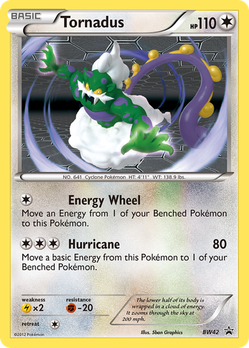 Tornadus 42, BW Black Star Promos