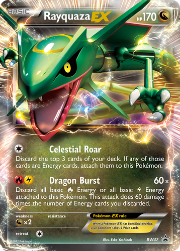 Rayquaza-EX 47, BW Black Star Promos