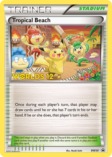 Tropical Beach 50, BW Black Star Promos