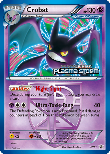 Crobat 51, BW Black Star Promos