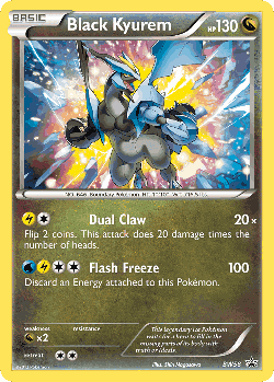 Black Kyurem 58, BW Black Star Promos