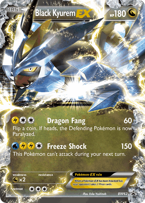 Black Kyurem-EX 62, BW Black Star Promos