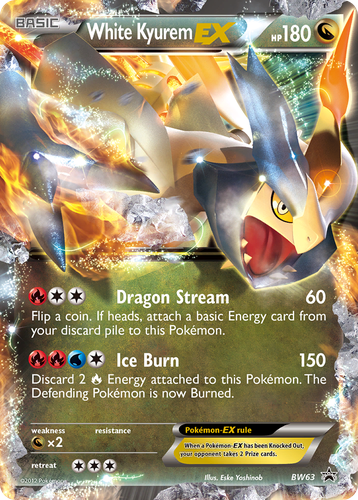 White Kyurem-EX 63, BW Black Star Promos