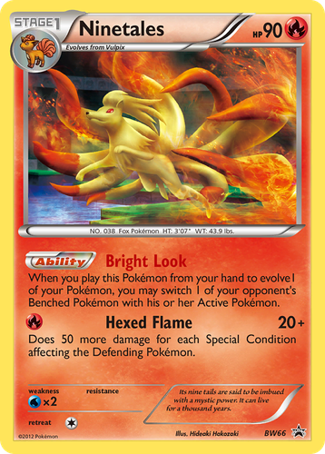 Ninetales 66, BW Black Star Promos