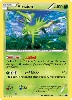 Virizion 70, BW Black Star Promos