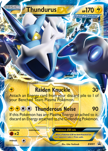 Thundurus-EX 81, BW Black Star Promos