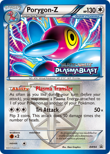 Porygon-Z 84, BW Black Star Promos