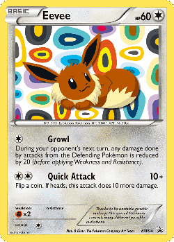 Eevee Pokémon TCG card art