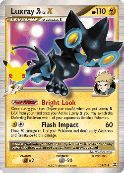 Luxray GL LV.X Pokémon TCG card art