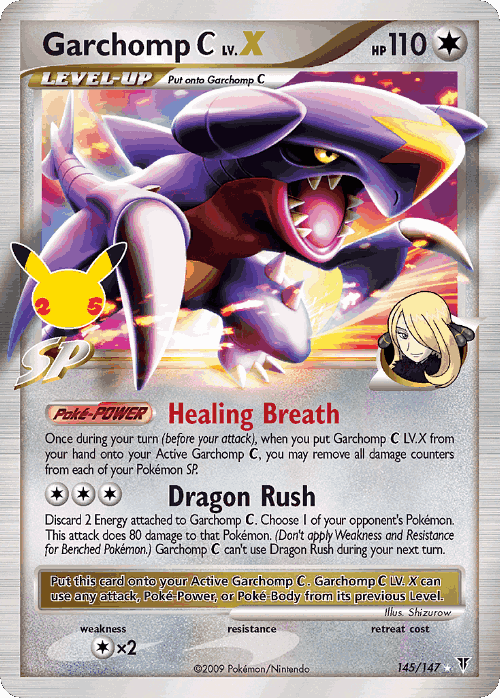 Garchomp C LV.X 145, Celebrations: Classic Collection