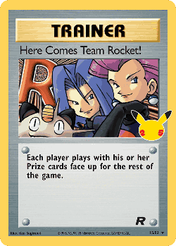 Here Comes Team Rocket! Pokémon TCG card art