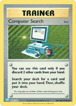Computer Search Pokémon TCG card art